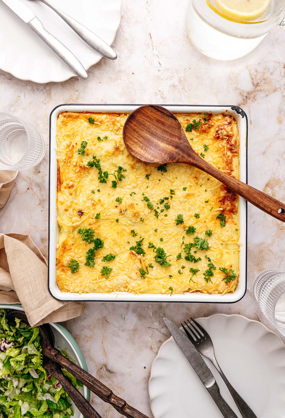 Spinazie ovenschotel recept