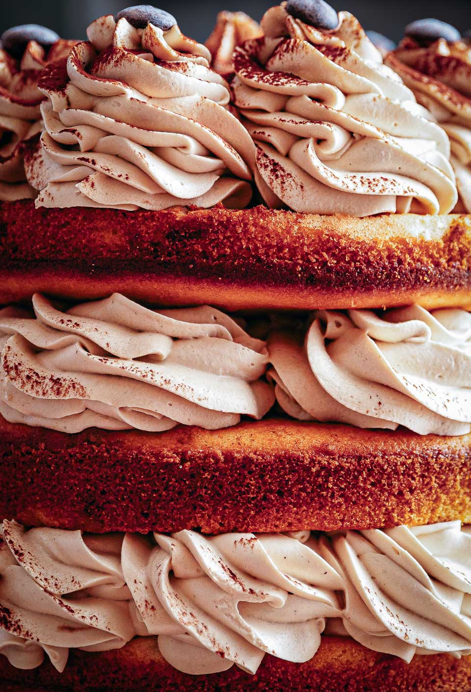 Tiramisutaart met laagjes