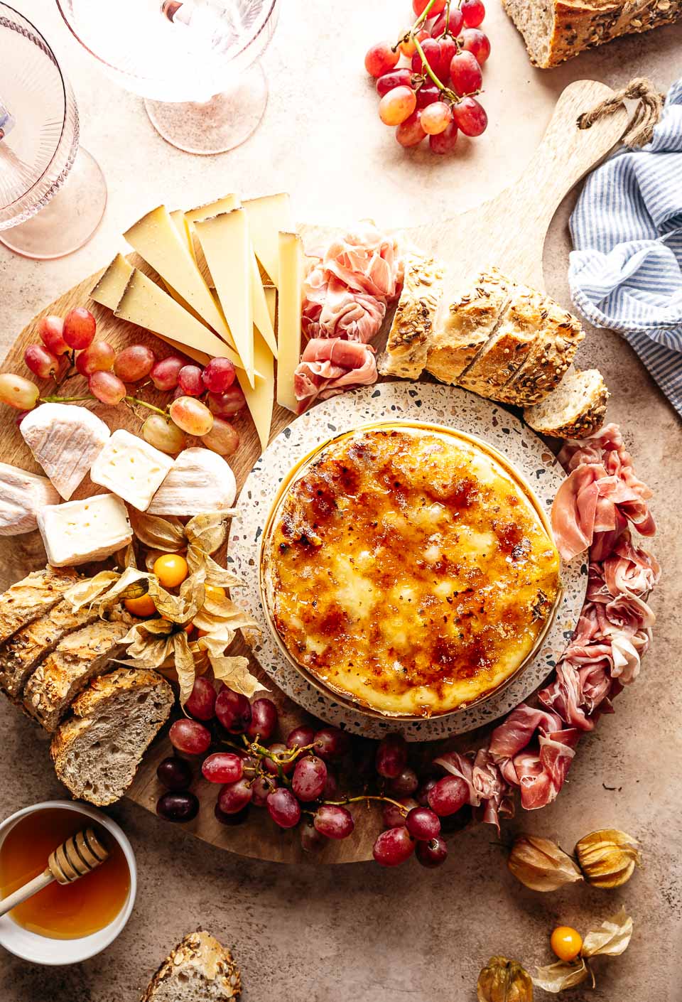 Brie Brûlée borrelhapje