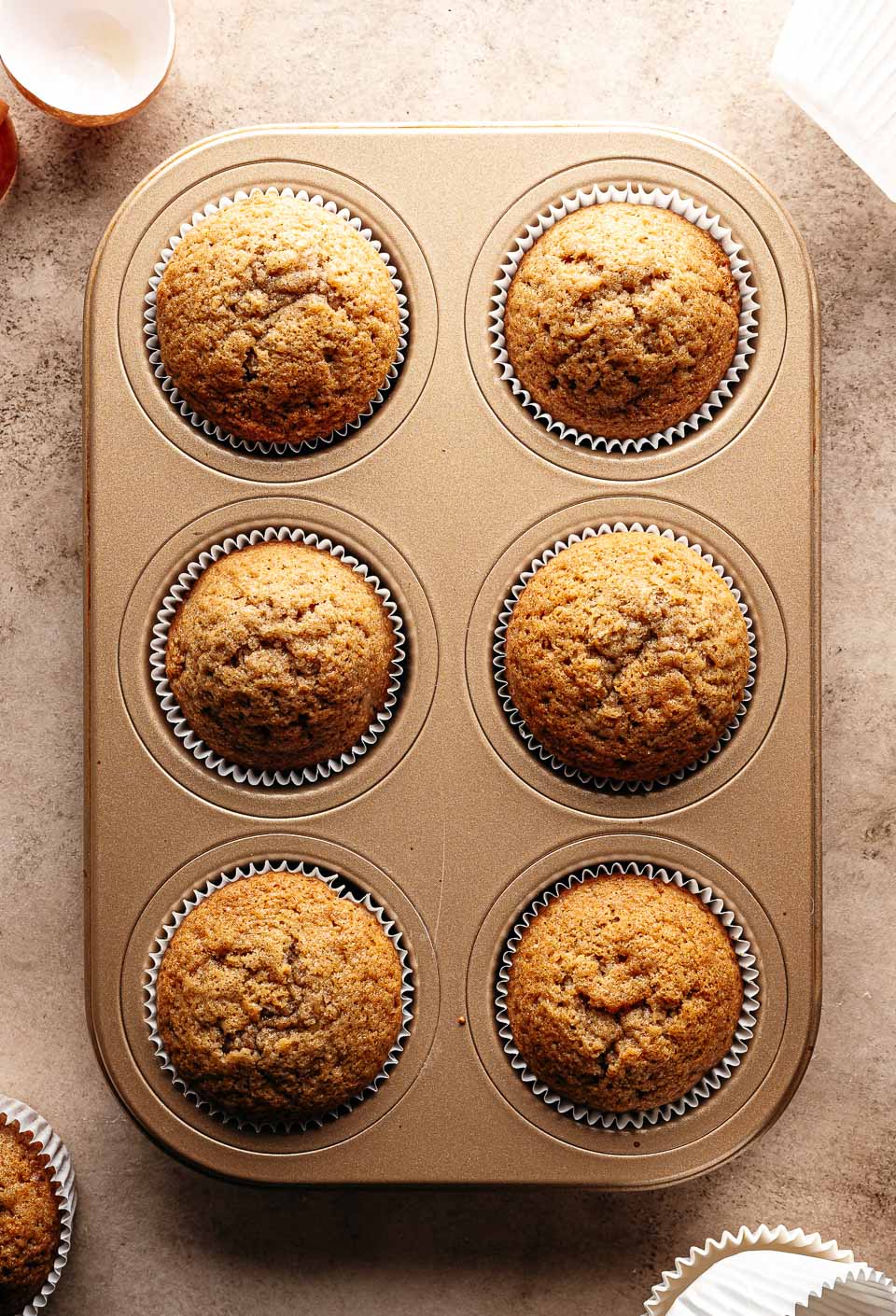 Cupcakes gingerbread smaak