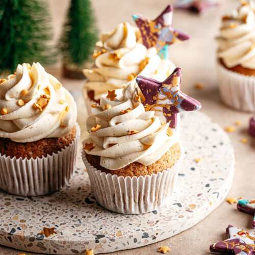 Gingerbread cupcakes