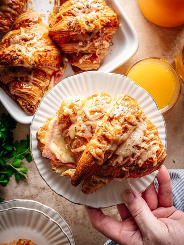 Ham kaas croissant uit de oven kopie