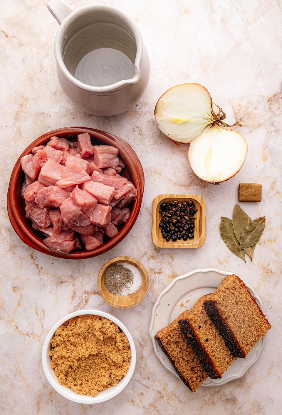 Ingredienten limburgs zuurvlees