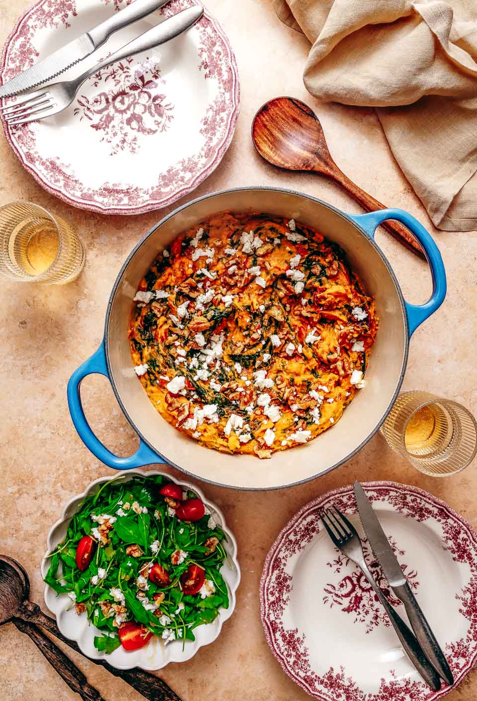 Stamppot zoete aardappel