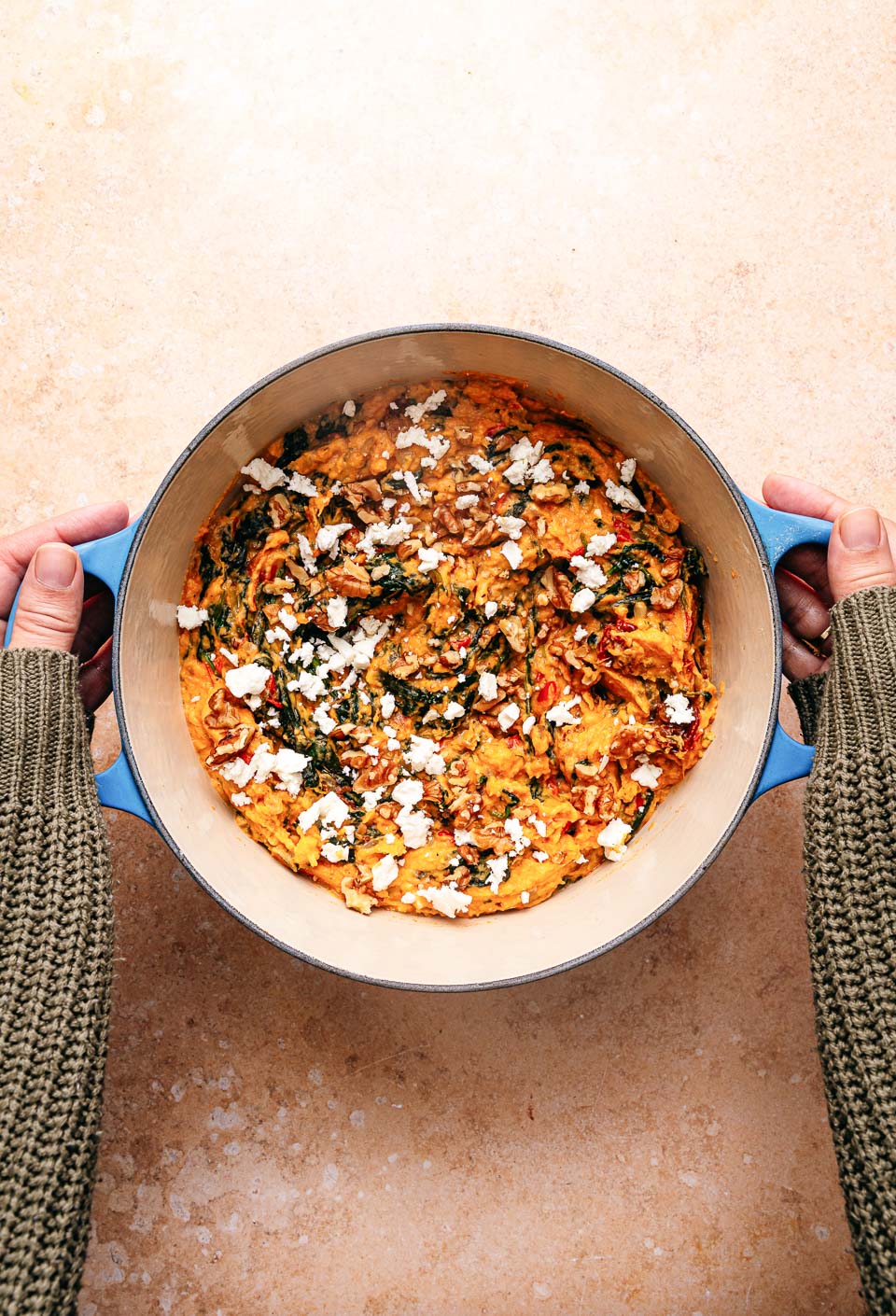 Zoete aardappel stamppot maken