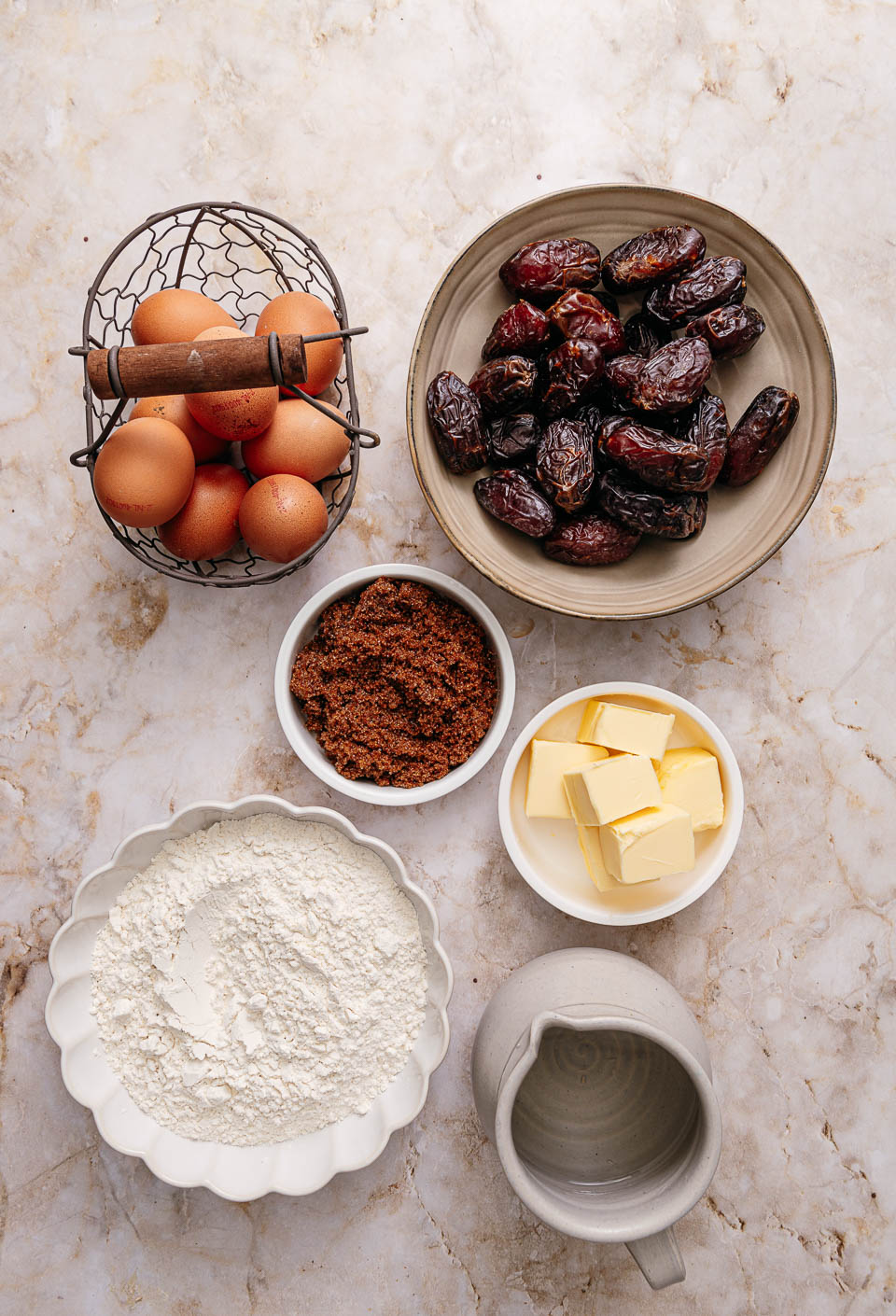sticky toffee pudding ingredienten