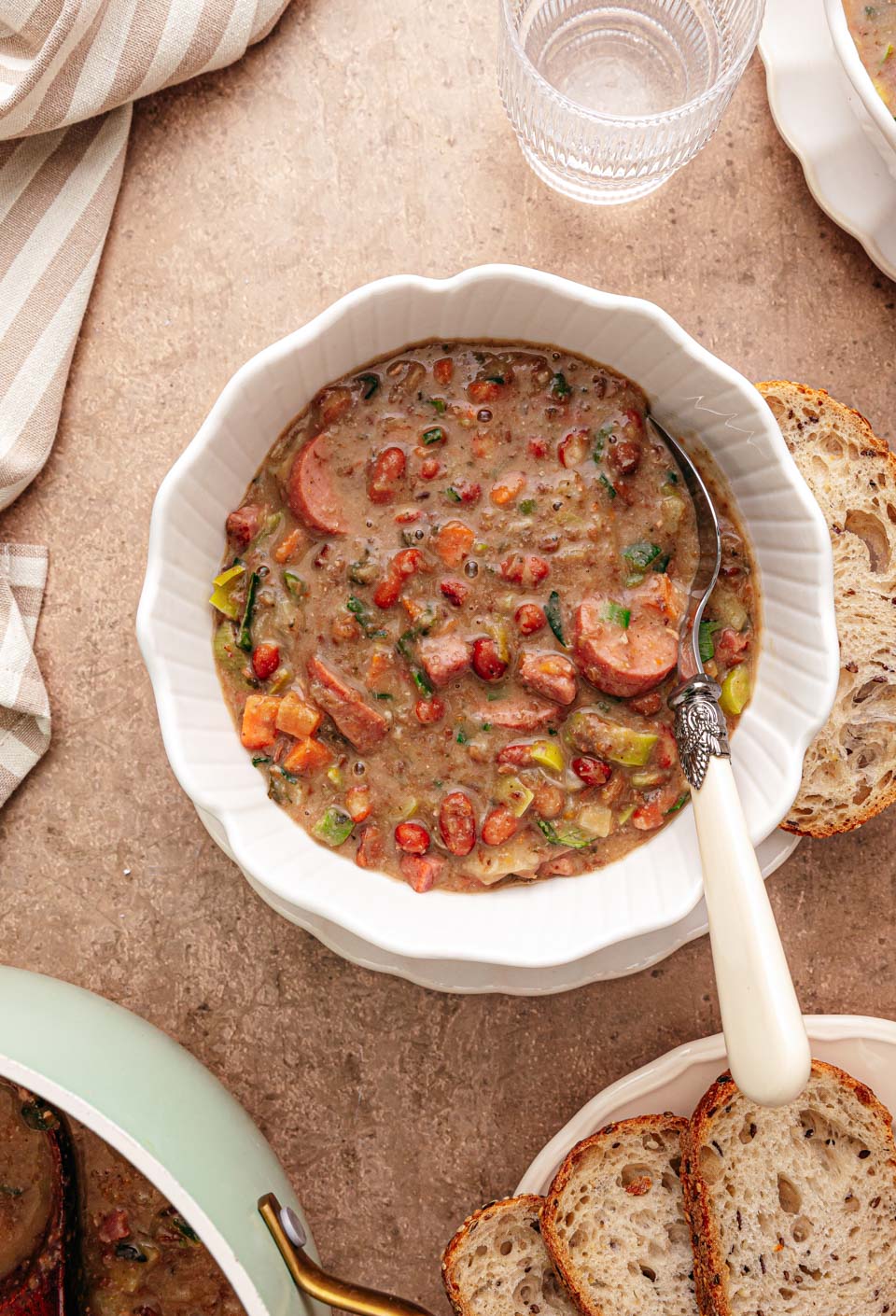 Hollandse bruine bonensoep