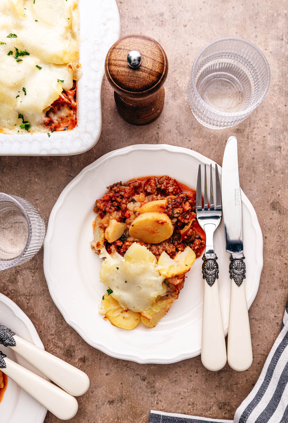 Italiaanse ovenschotel met gehakt