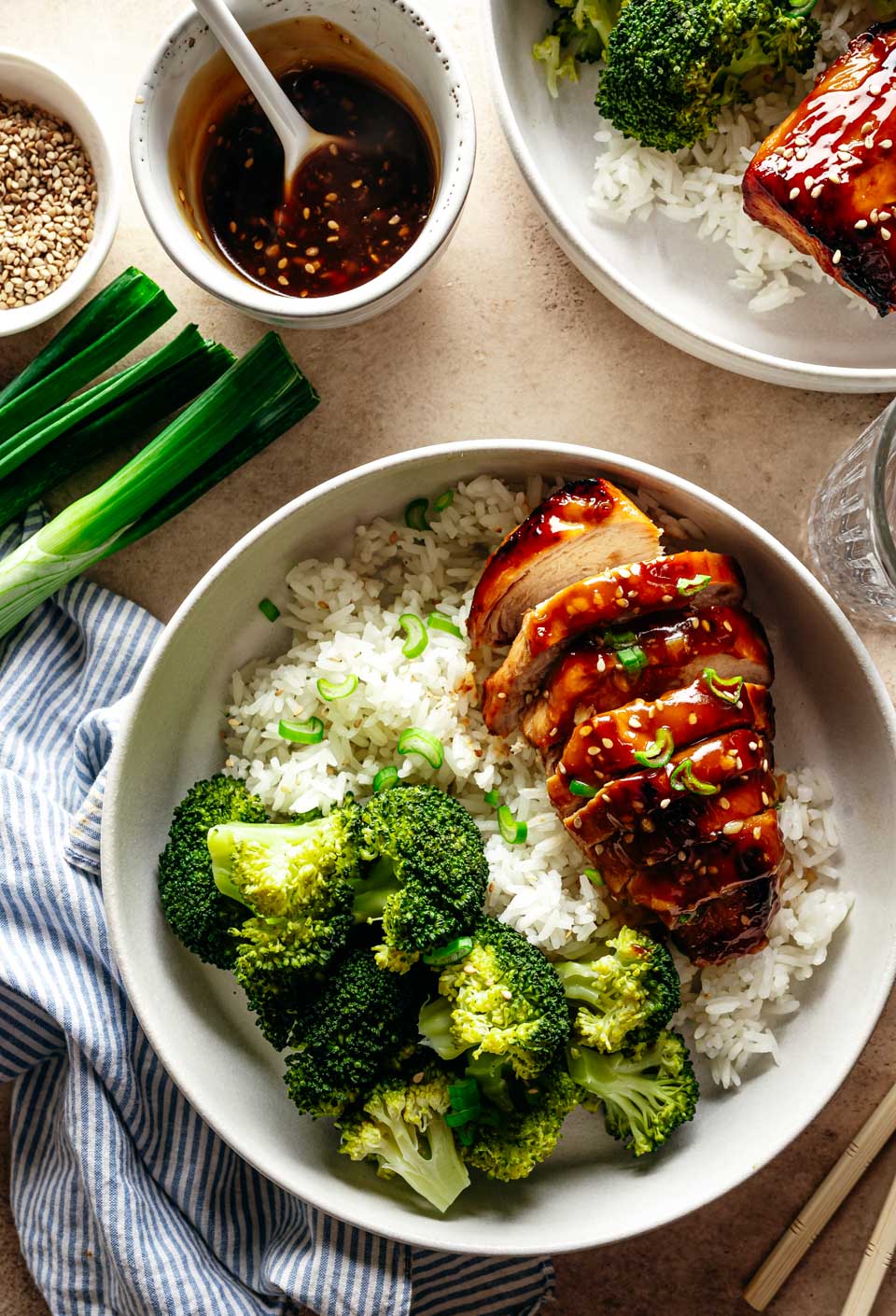 Snelle kip teriyaki uit de oven