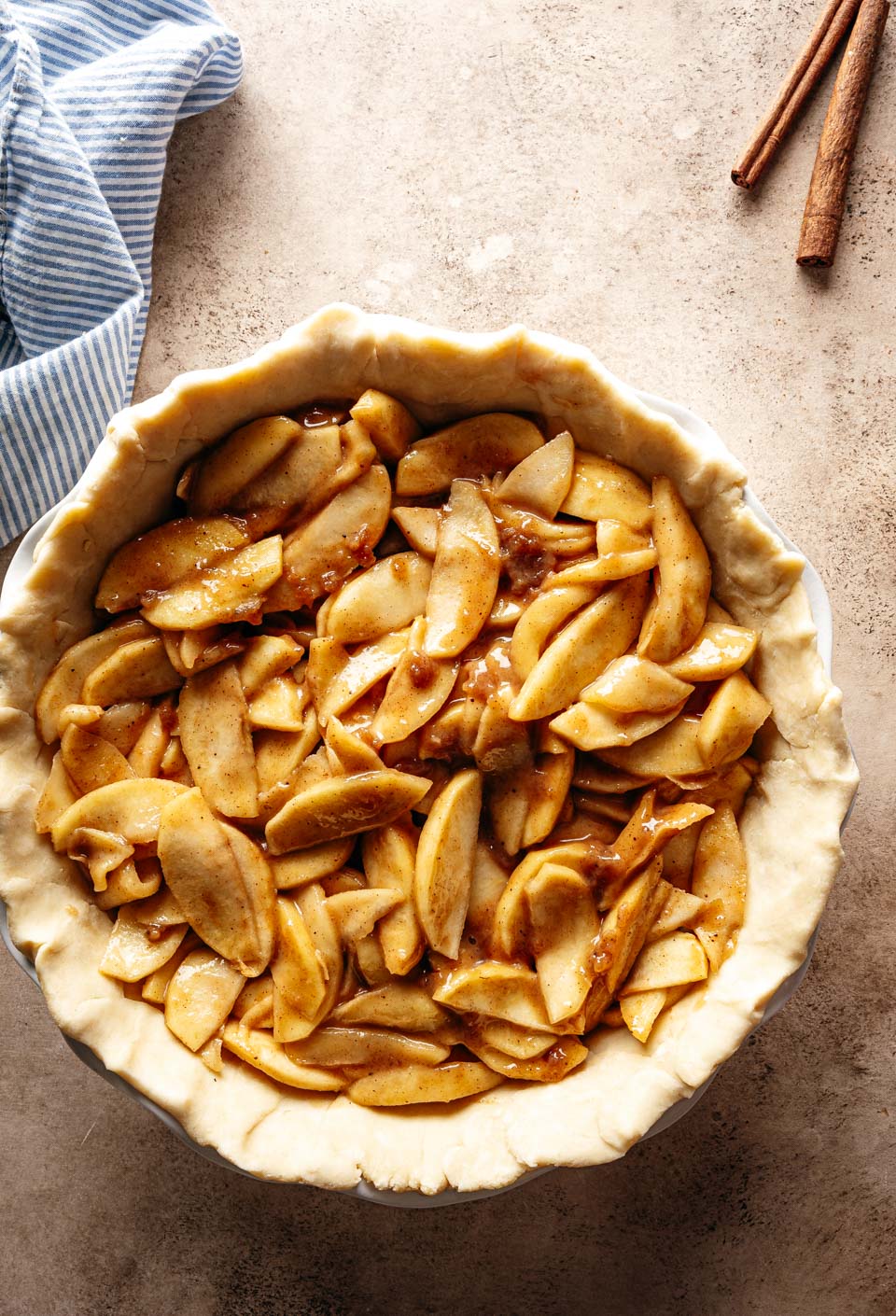 Amerikaanse appeltaart vulling