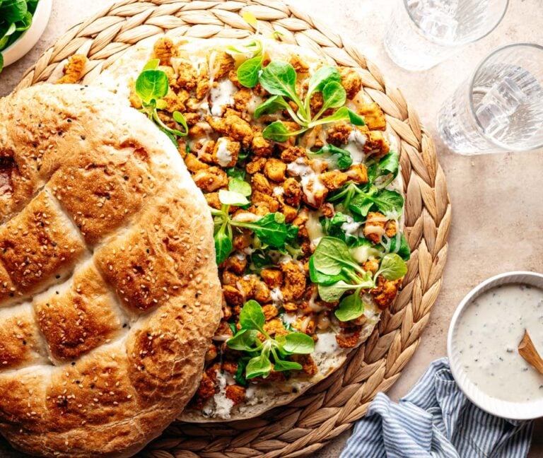 Gevuld Turks brood