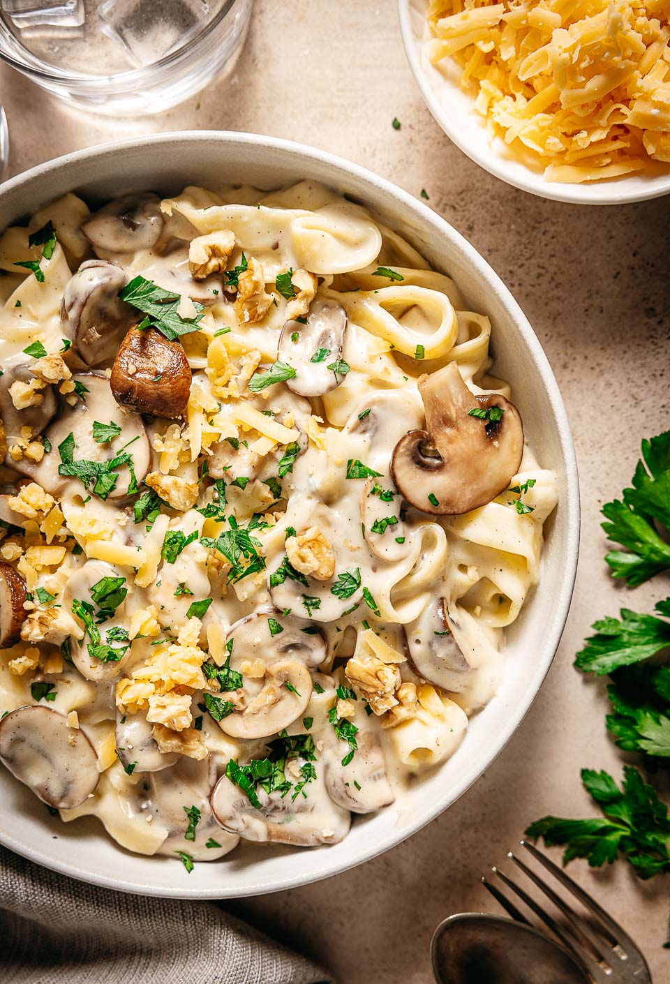 Romige pasta gorgonzola_