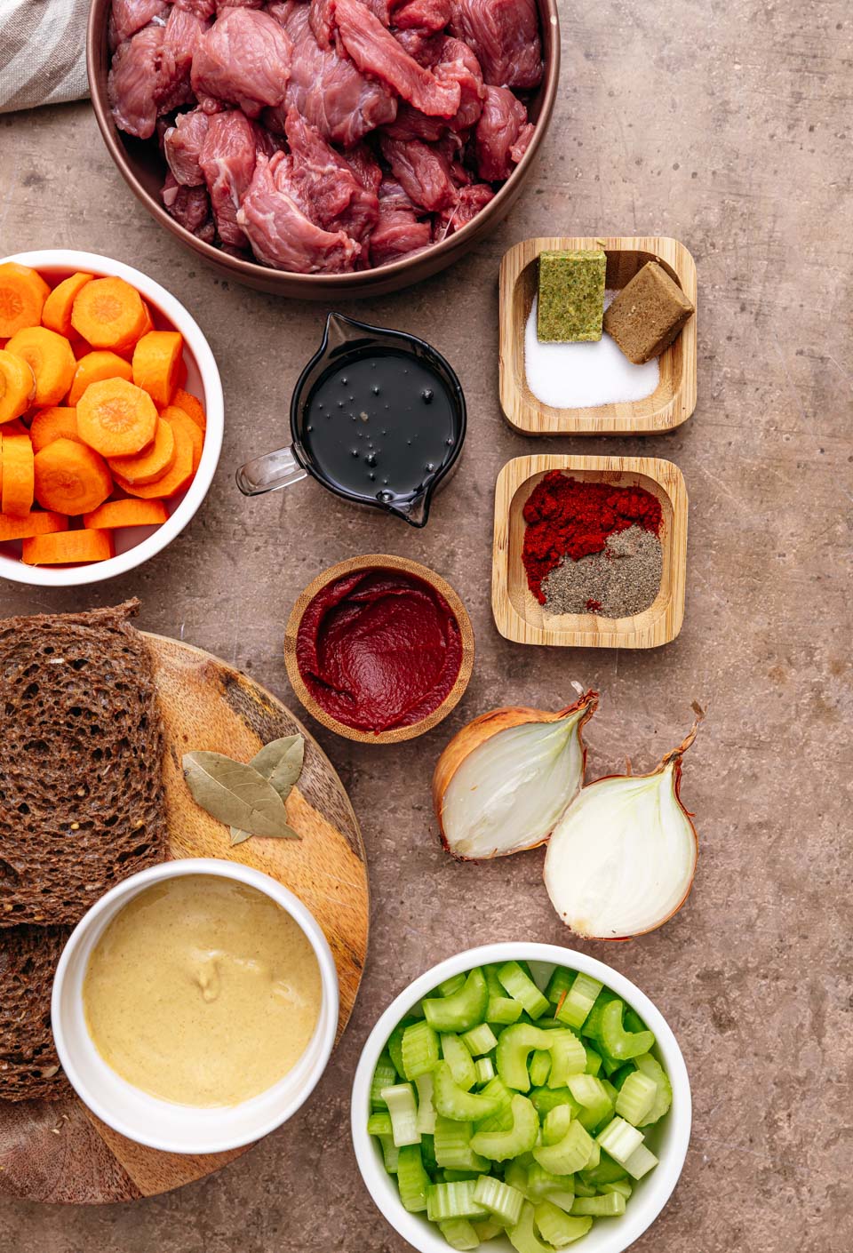 Stoofvlees ingredienten