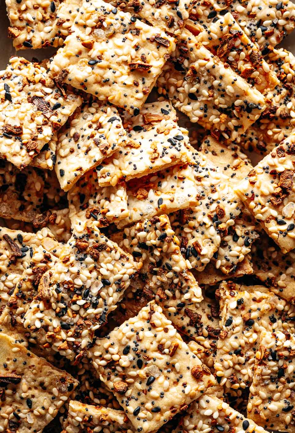 Sourdough discard crackers