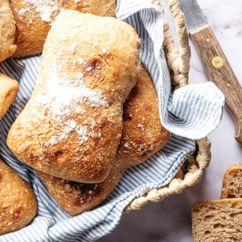 Zuurdesem ciabatta