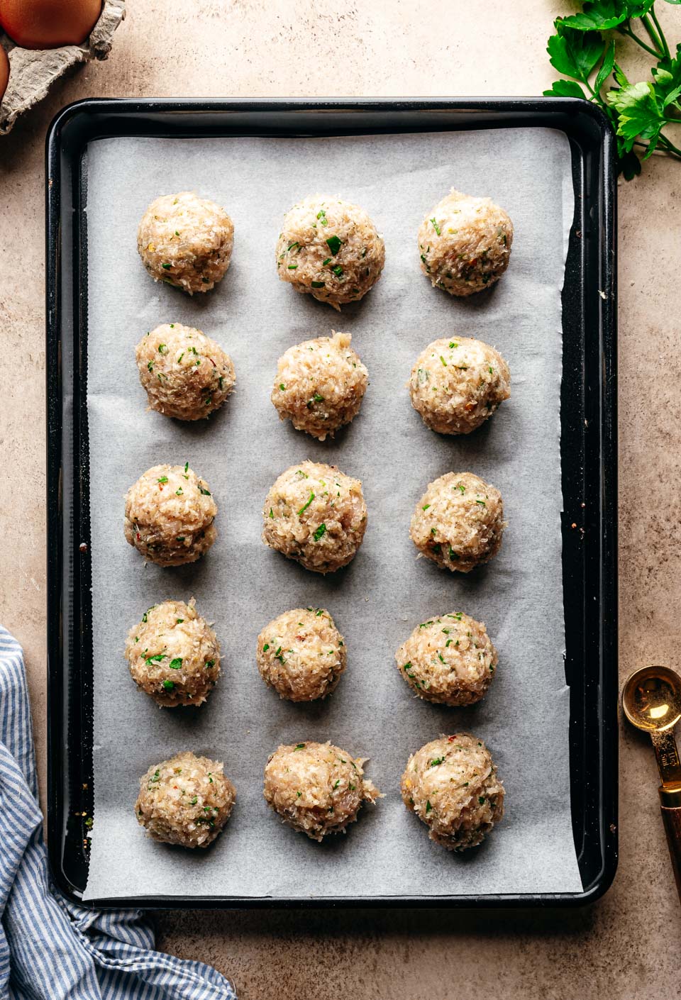 gehaktballetjes uit de oven maken