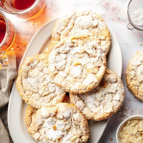 Amandel croissant koekjes