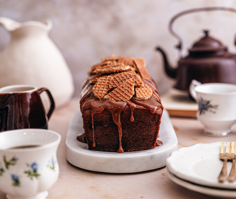 Stroopwafelcake