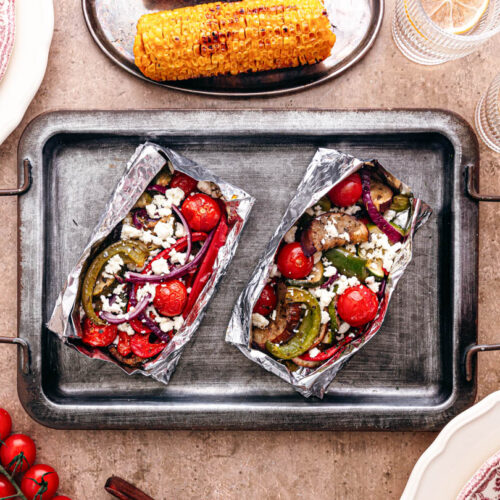 Groentepakketjes bbq