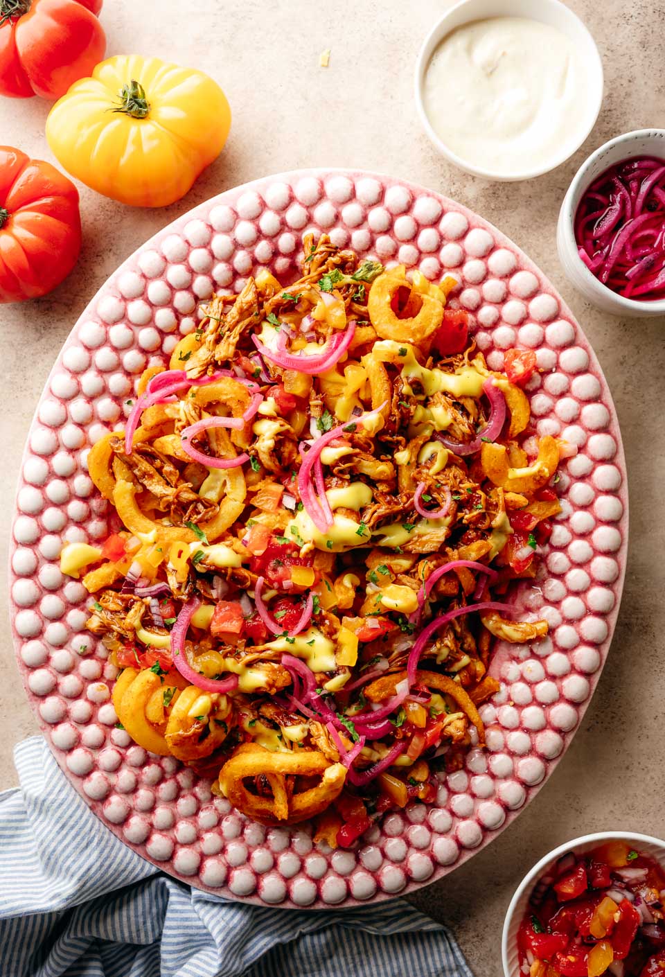 Loaded Fries met kip