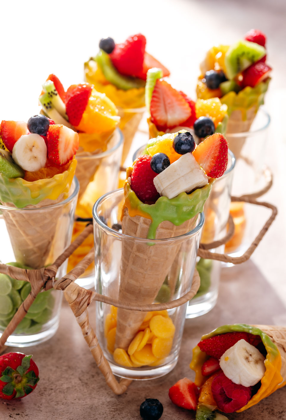 Kinder traktaties met fruit