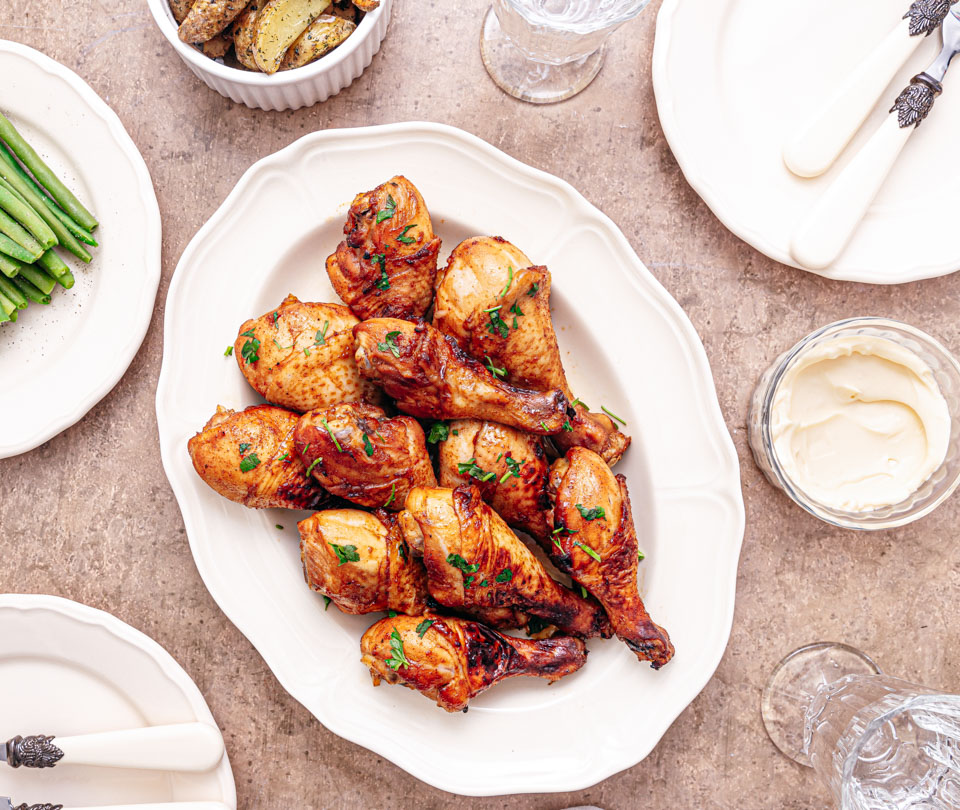 Kip drumsticks uit de oven