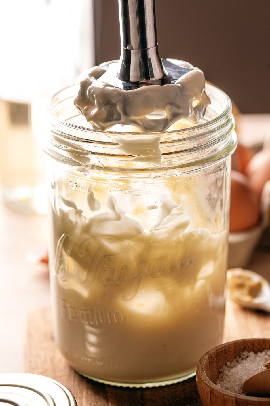 Mayonaise met de blender maken