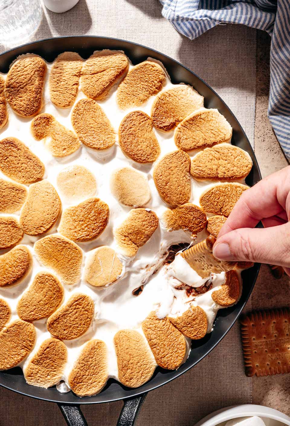 S’mores van de barbecue