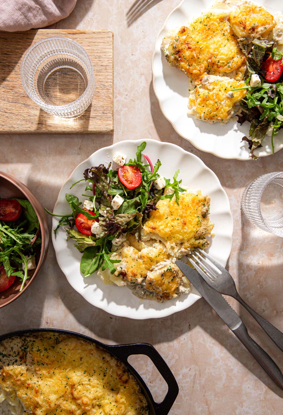 Gratin van aardappel