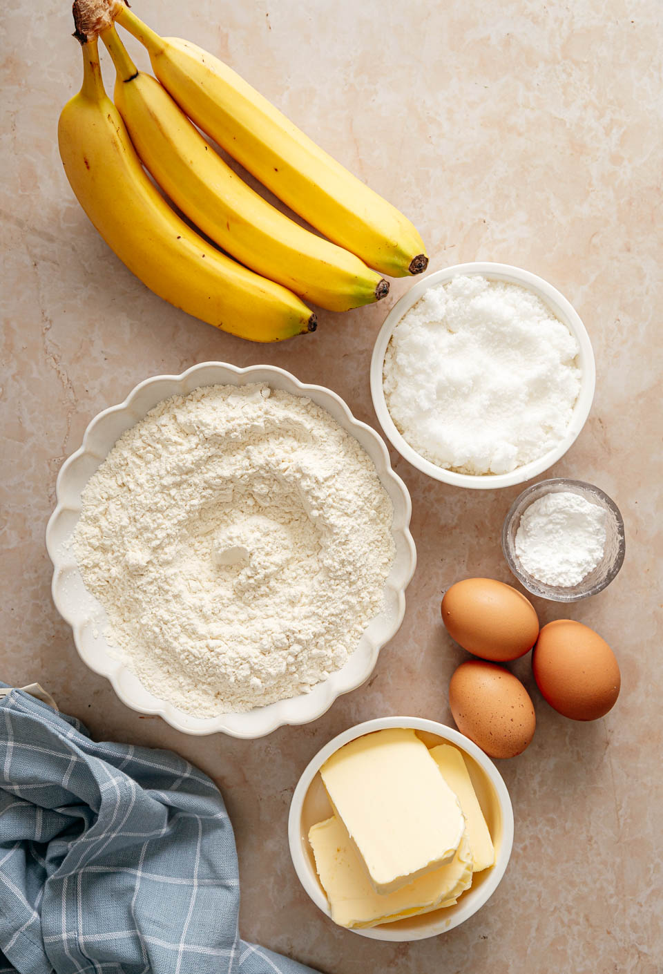 Ingredienten bananencake 2