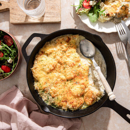 Klassieke aardappelgratin