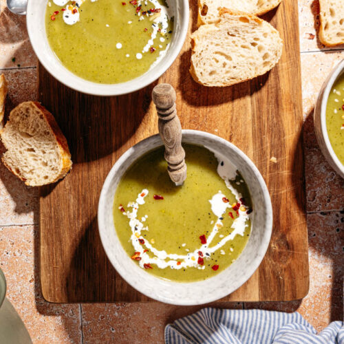 courgette prei soep