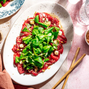 Aziatische carpaccio