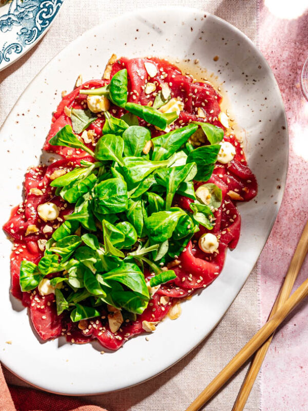 Aziatische carpaccio