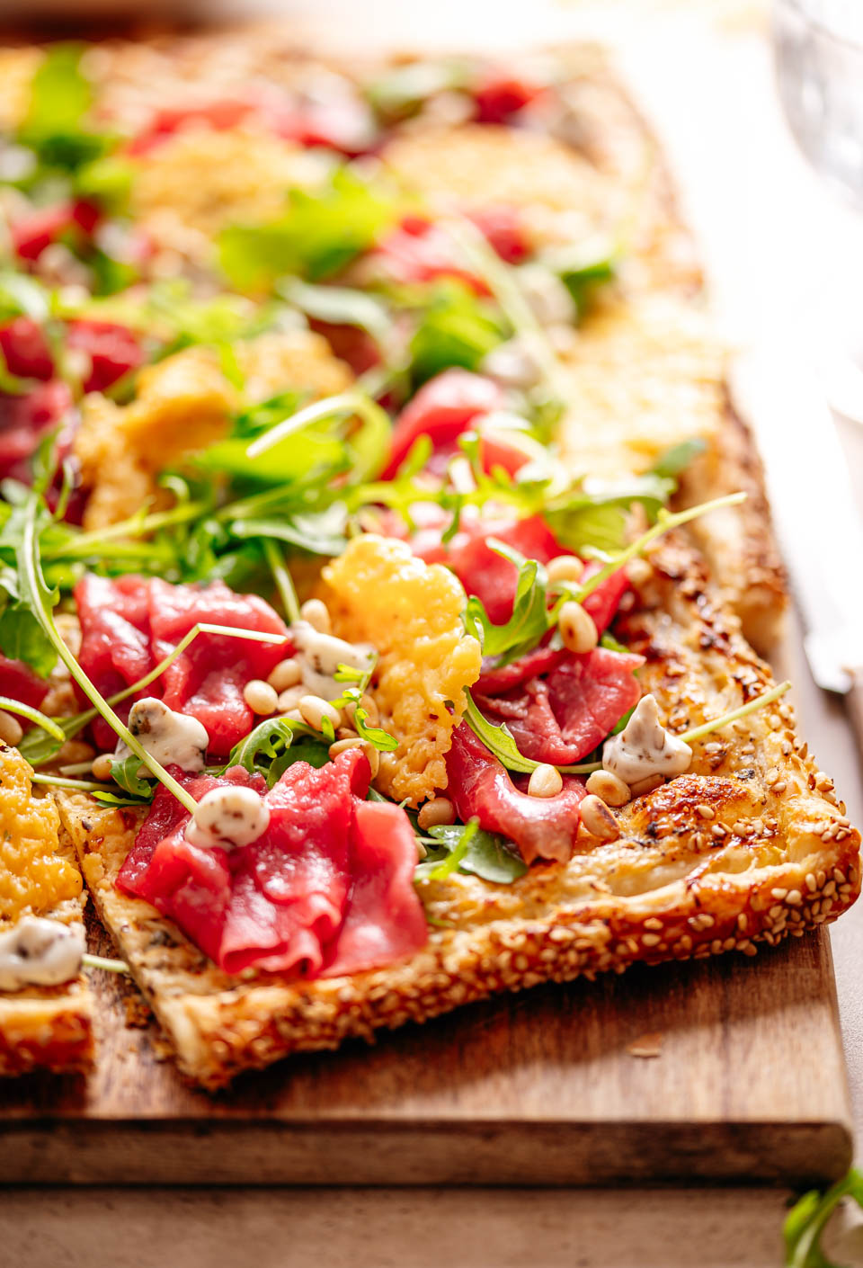 Borrelhapje met carpaccio