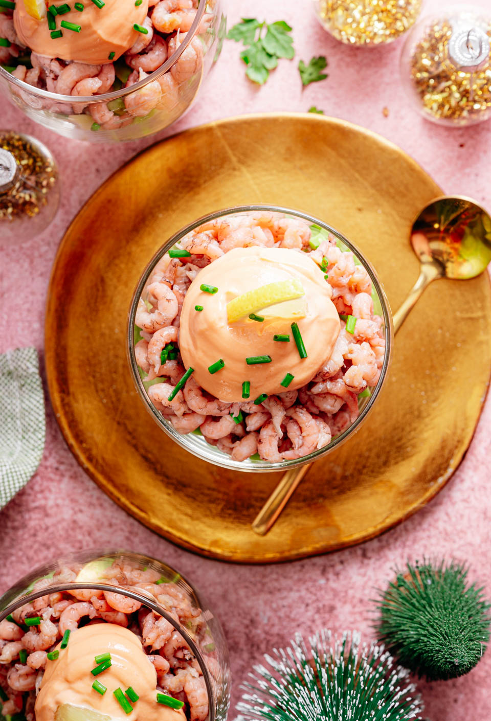 Voorgerecht garnalencocktail