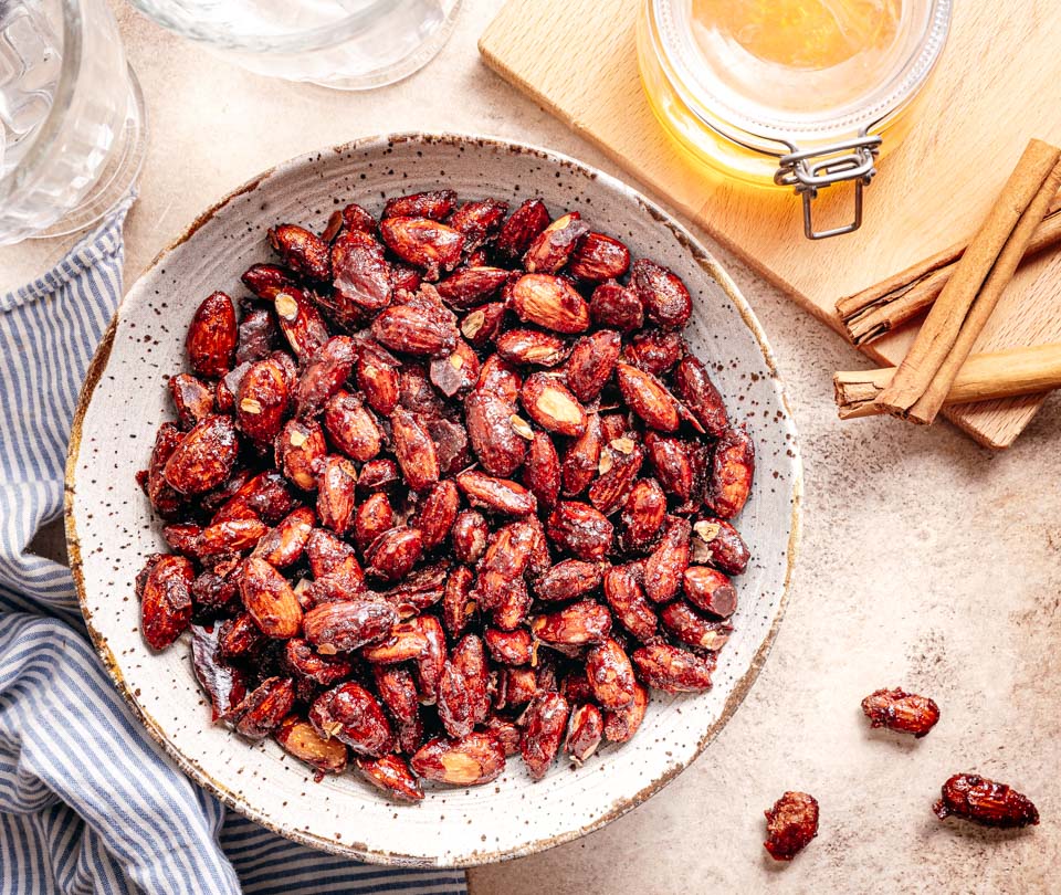 Geroosterde noten uit de airfryer