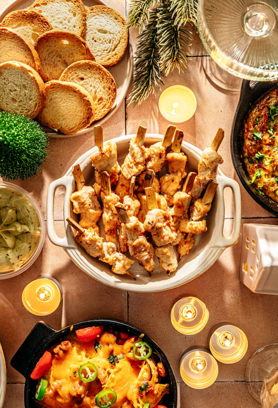 Gourmetten kip recept