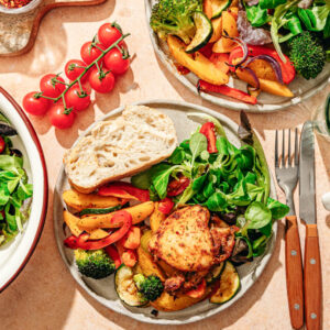 Kippendijen uit de oven