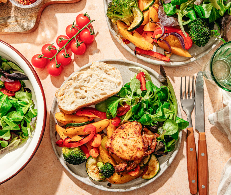 Kippendijen uit de oven