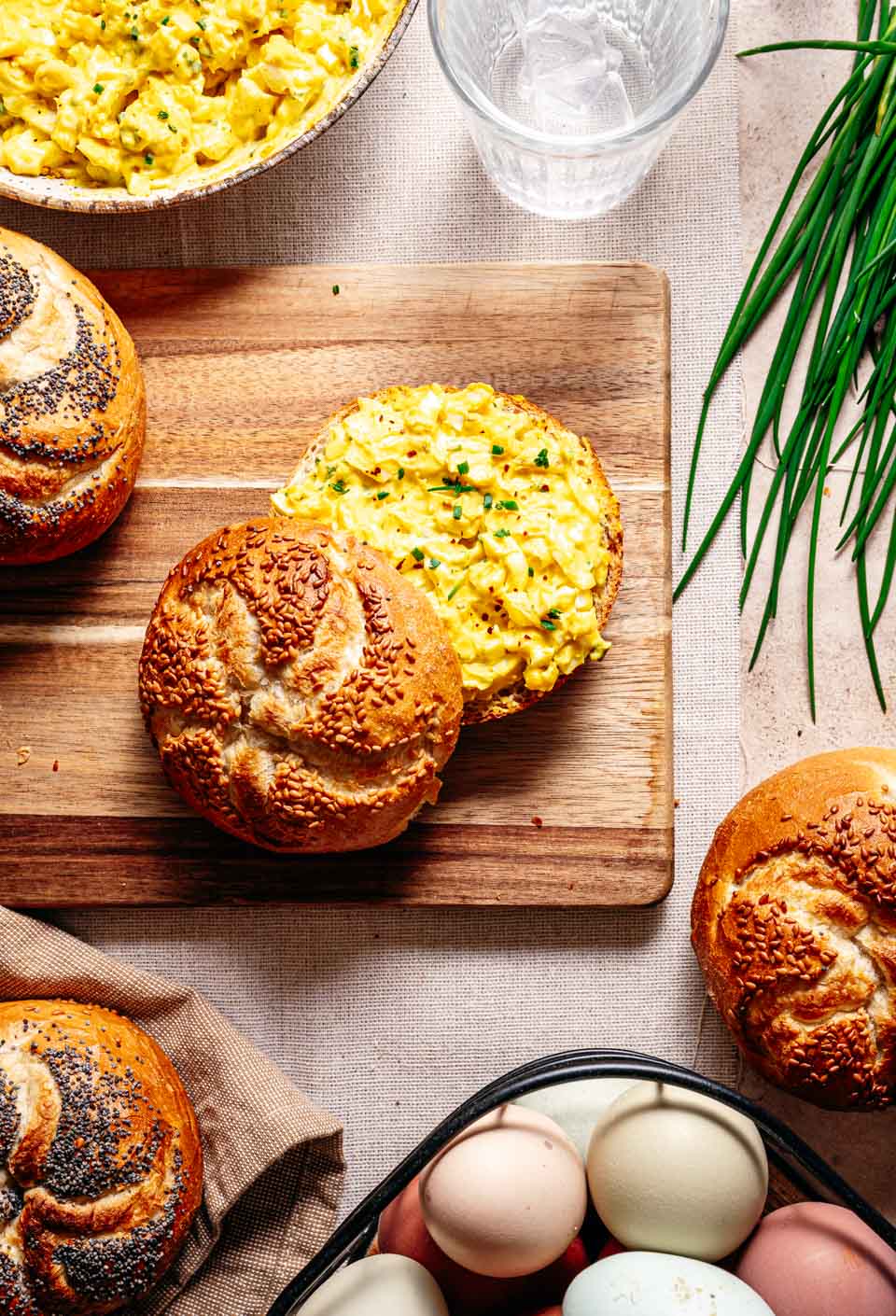 Surinaamse eiersalade recept