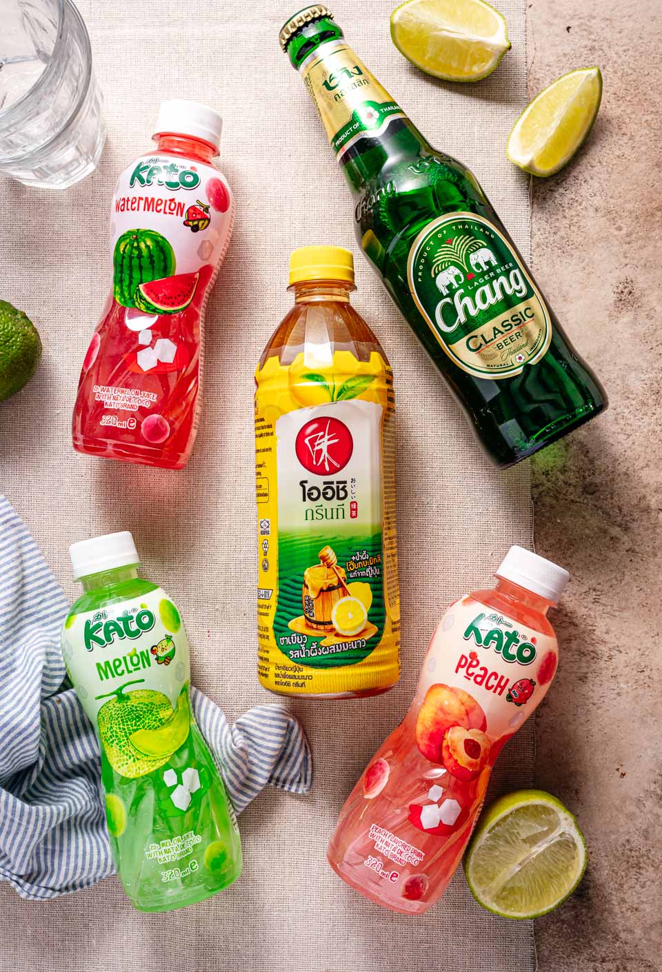 Thaise drankjes voor bij de groene curry