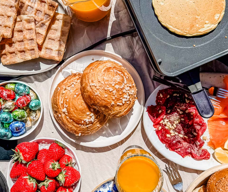 Gourmetten met pasen