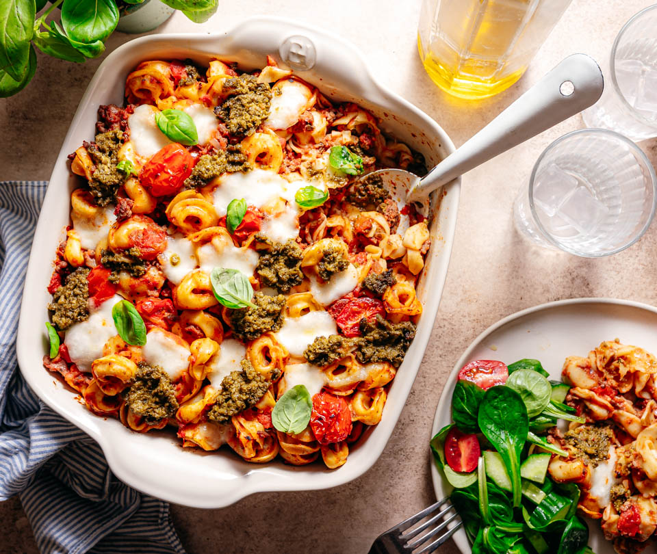 Tortellini ovenschotel
