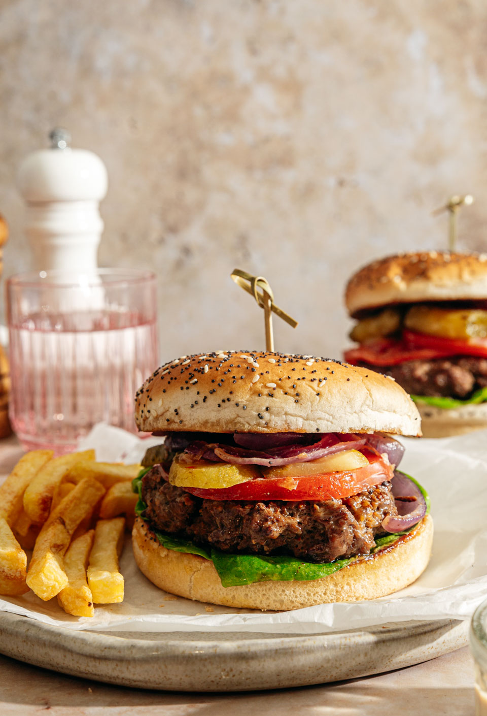 Zelf een hamburger maken