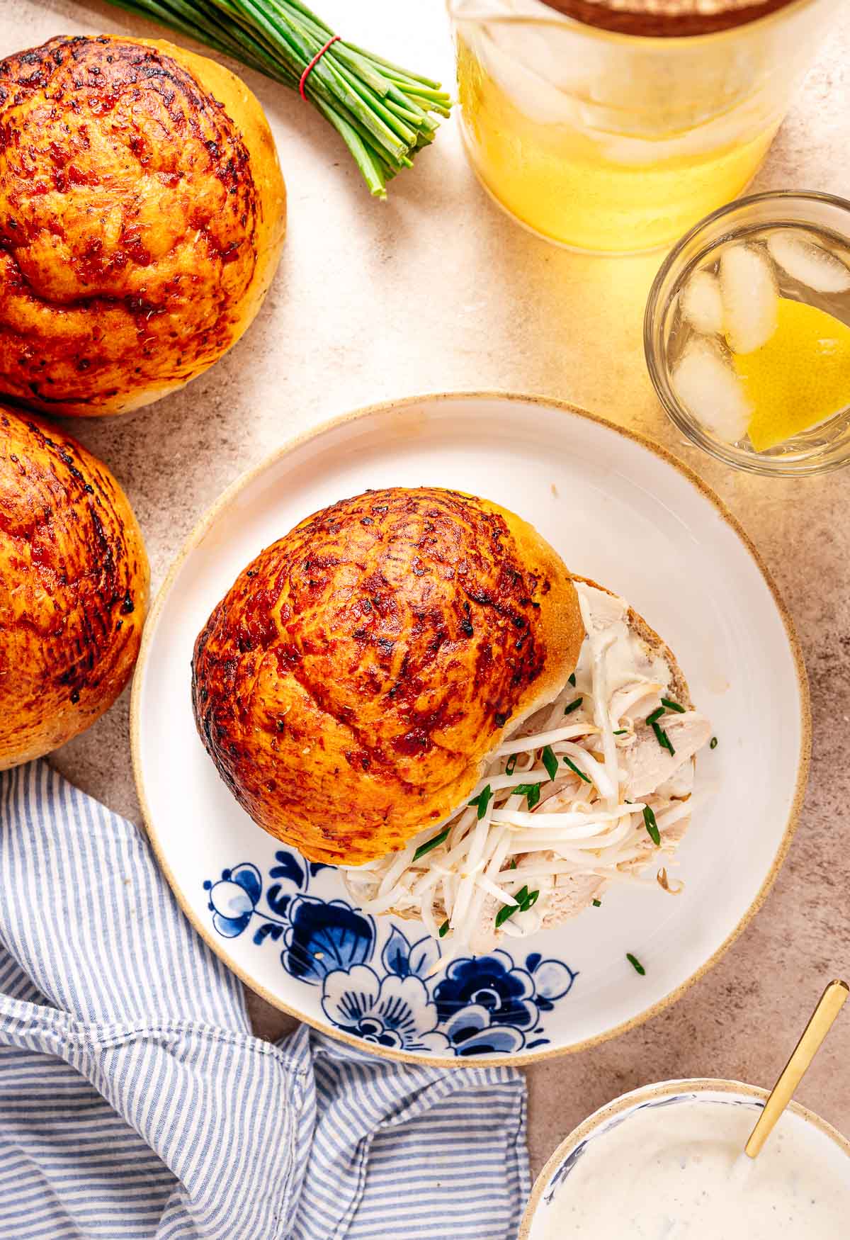 Broodje kip la place