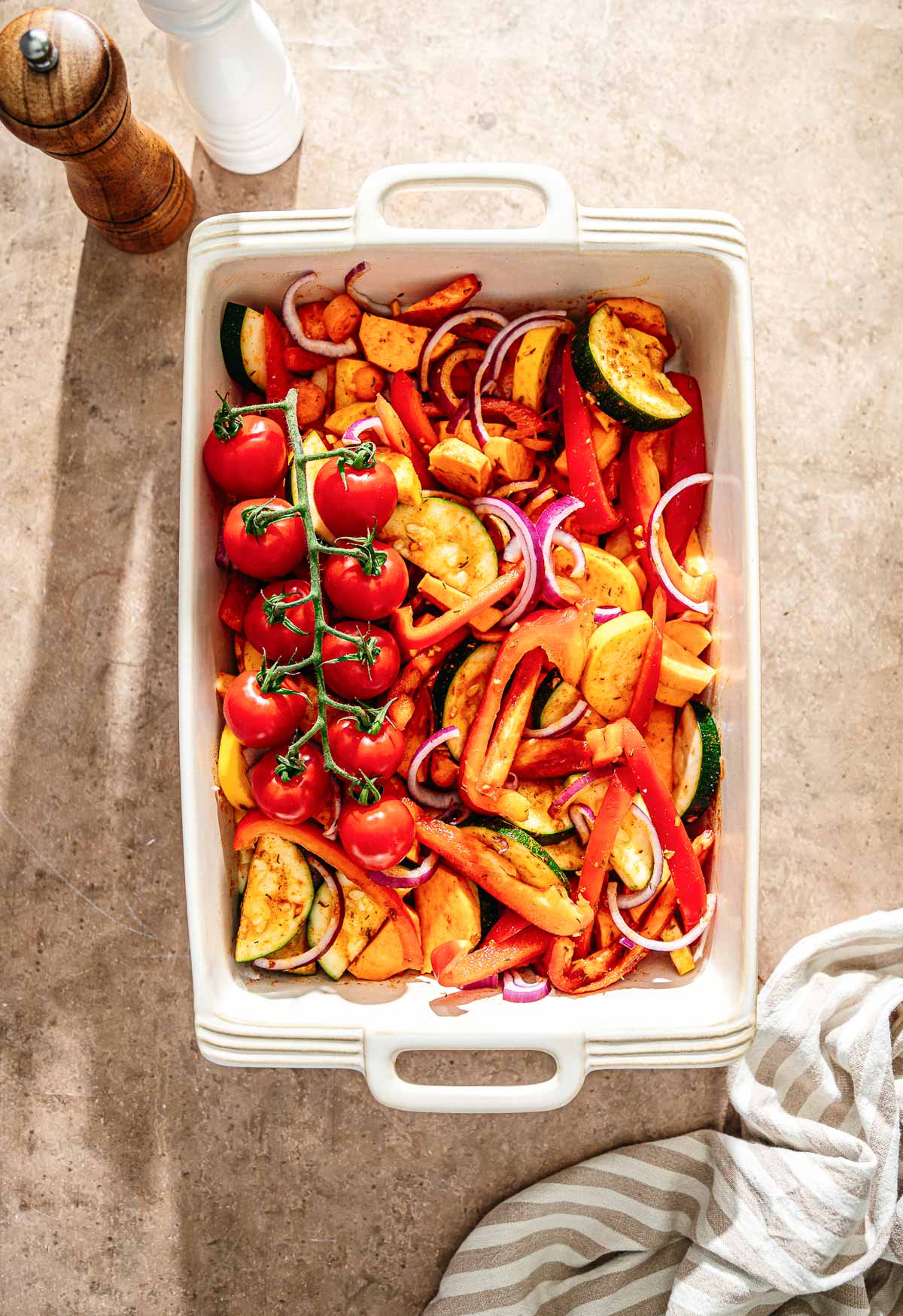 Gegrilde groenten uit de oven maken