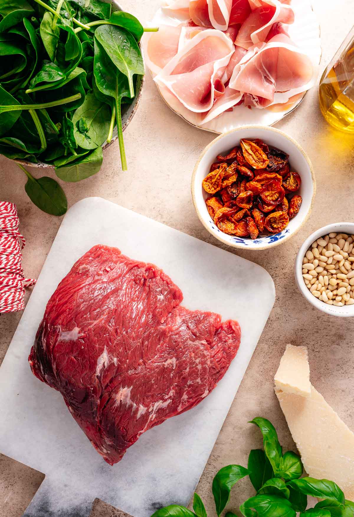 Ingredienten voor bavette van de BBQ