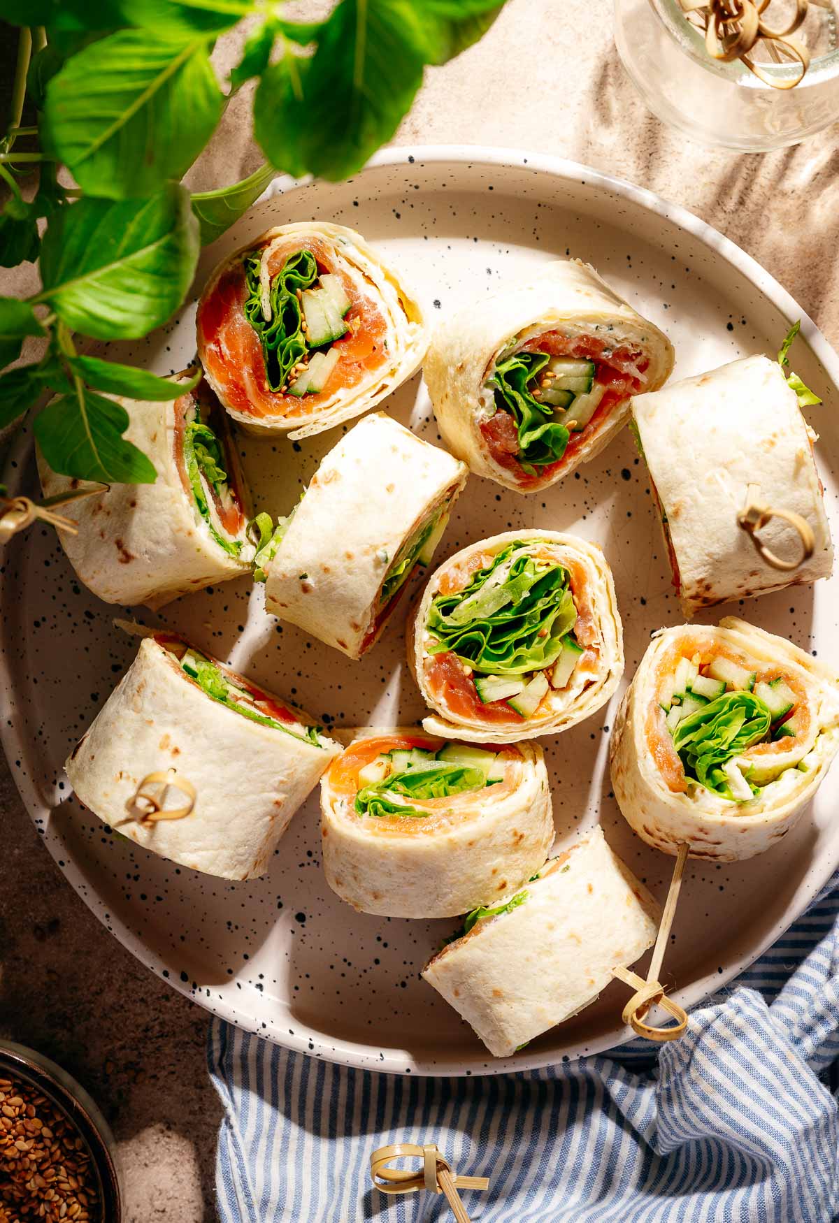 Wrap met zalm