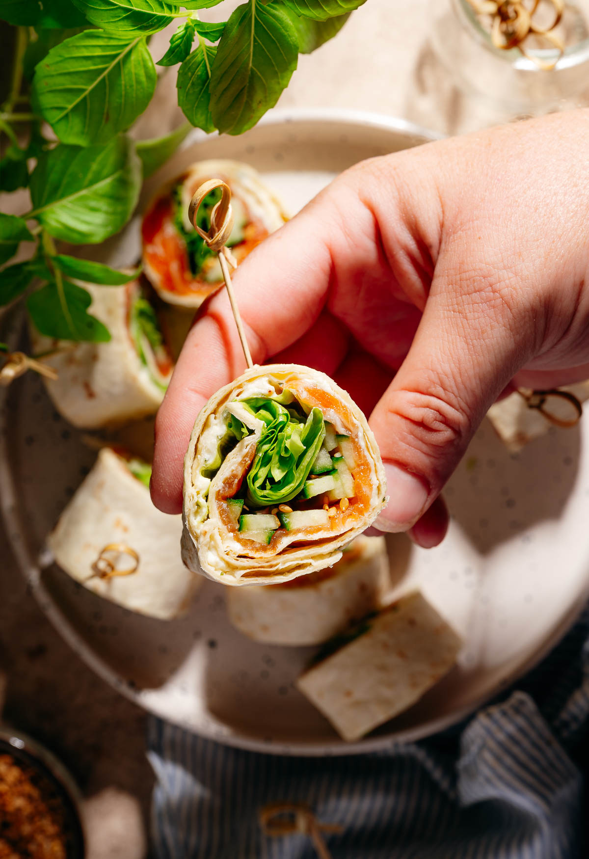 Zalm wrap